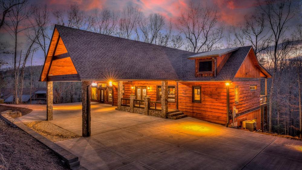 הוילה בלו רידג' Luxe Mountain Retreat מראה חיצוני תמונה