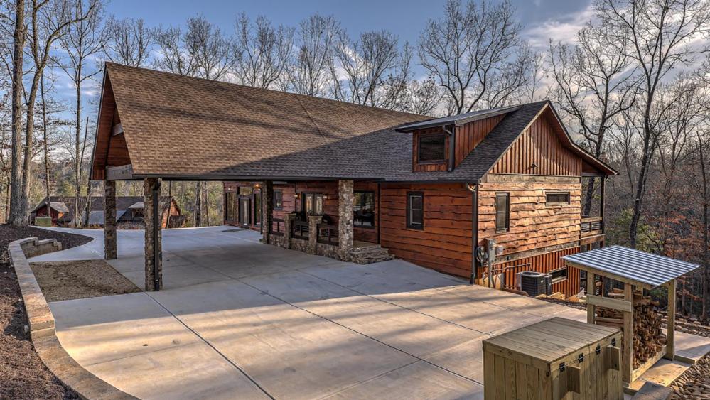 הוילה בלו רידג' Luxe Mountain Retreat מראה חיצוני תמונה