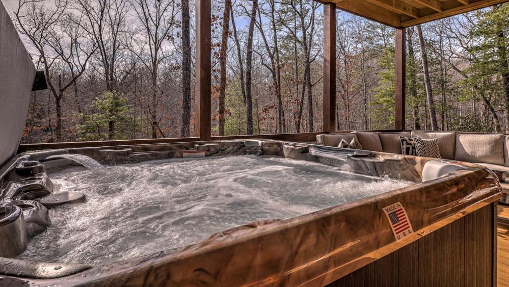 הוילה בלו רידג' Luxe Mountain Retreat מראה חיצוני תמונה