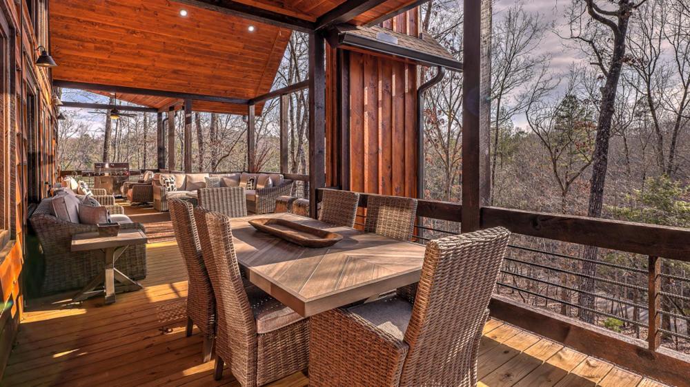 הוילה בלו רידג' Luxe Mountain Retreat מראה חיצוני תמונה
