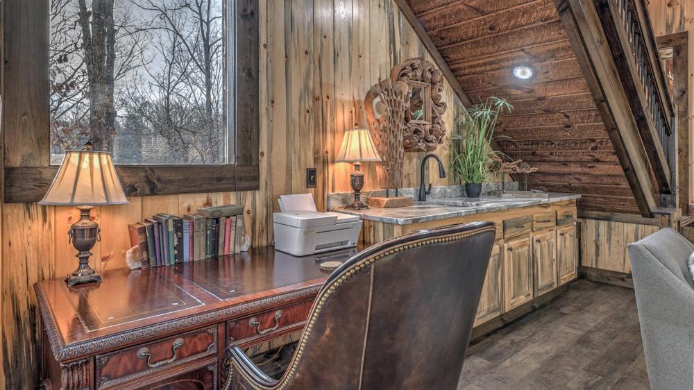 הוילה בלו רידג' Luxe Mountain Retreat מראה חיצוני תמונה