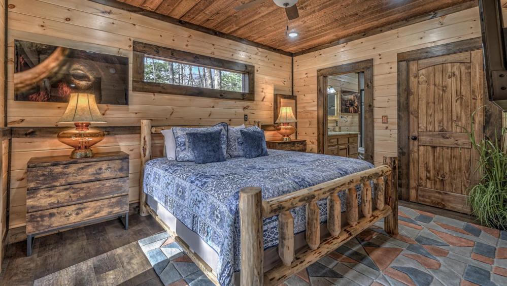 הוילה בלו רידג' Luxe Mountain Retreat מראה חיצוני תמונה
