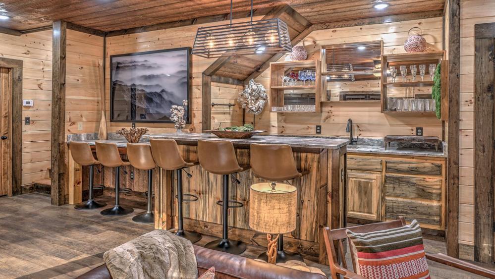 הוילה בלו רידג' Luxe Mountain Retreat מראה חיצוני תמונה