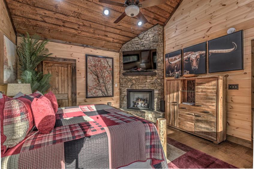 הוילה בלו רידג' Luxe Mountain Retreat מראה חיצוני תמונה