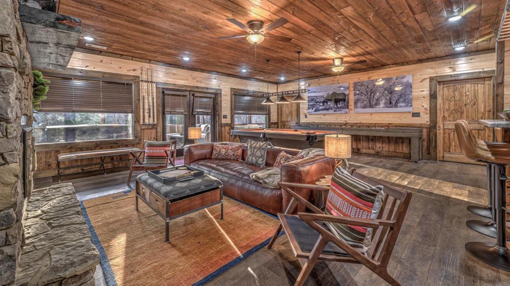 הוילה בלו רידג' Luxe Mountain Retreat מראה חיצוני תמונה