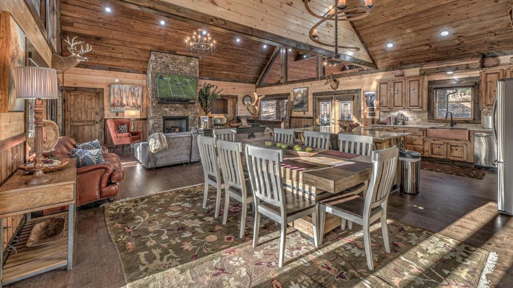 הוילה בלו רידג' Luxe Mountain Retreat מראה חיצוני תמונה