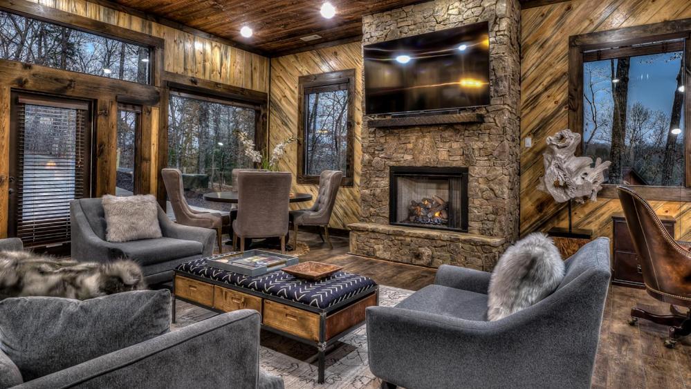 הוילה בלו רידג' Luxe Mountain Retreat מראה חיצוני תמונה