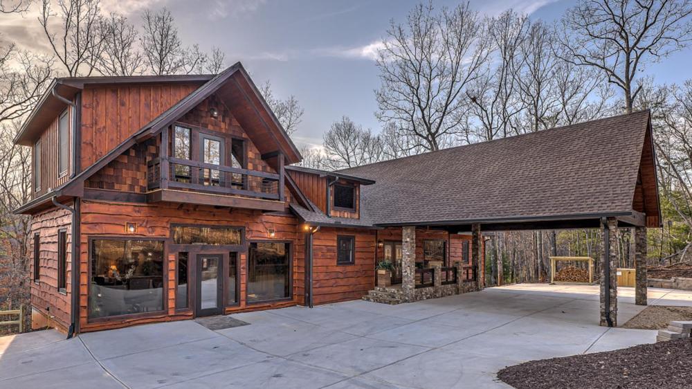 הוילה בלו רידג' Luxe Mountain Retreat מראה חיצוני תמונה